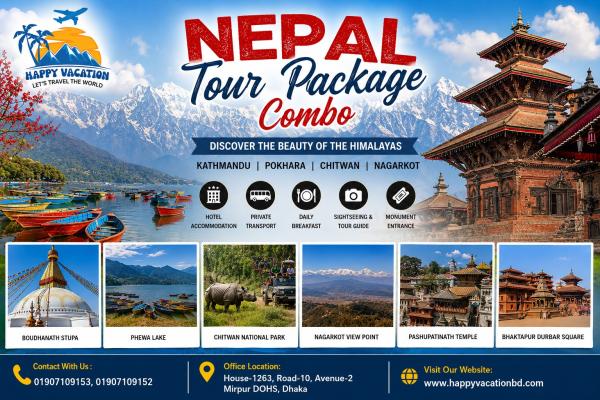 Kathmandu ,Pokhara,Nagarkot,