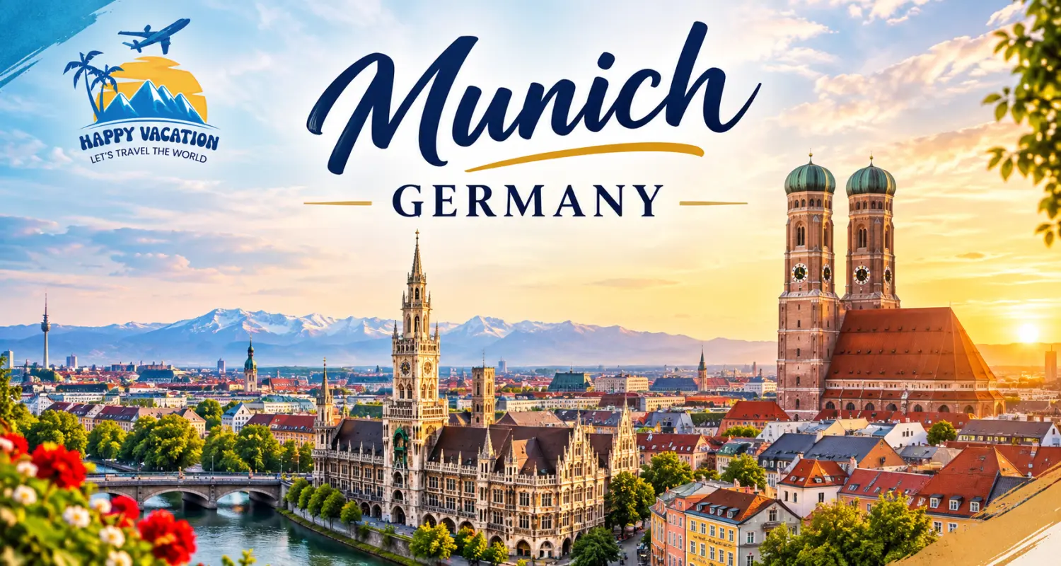 Munich City At Germany