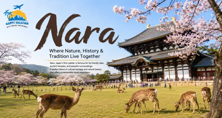 Nara City At Japan