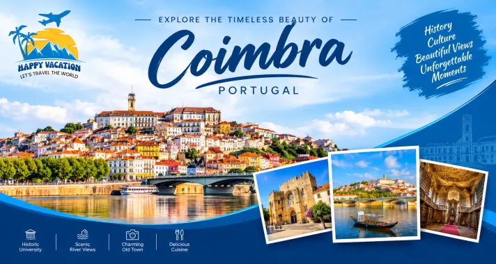 Coimbra City At Portugal