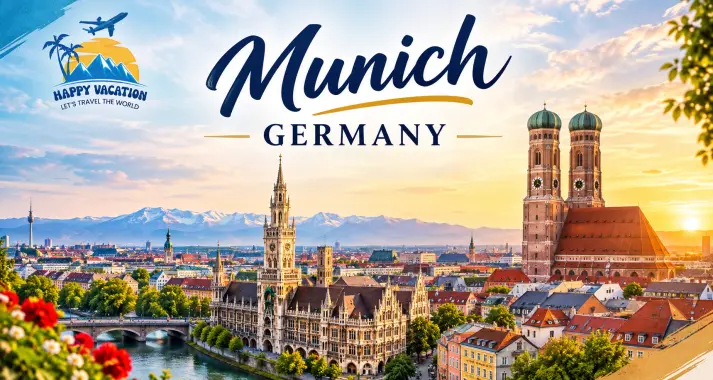 Munich City At Germany