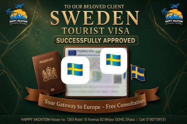 Sweden Visa Successful