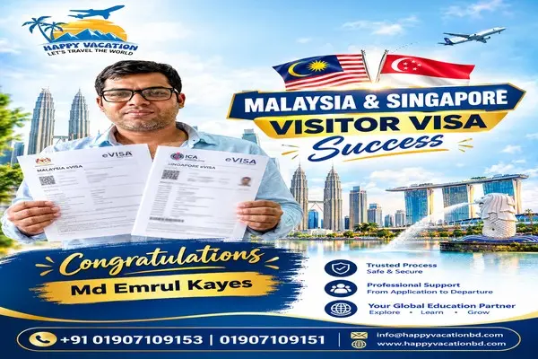 Malaysia &amp; Singapore Visitor Visa Successfully