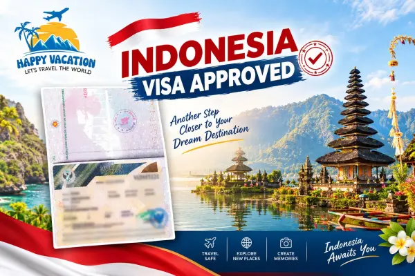 Indonesia Visa Approved